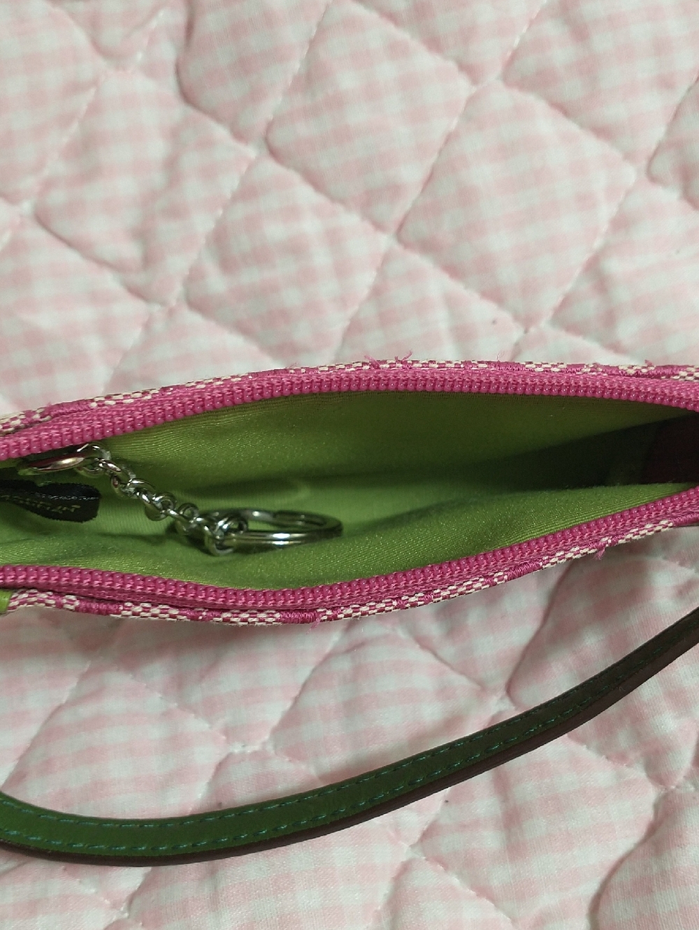 Coach Watermelon Slice Wristlet / Coin purse - Picture 3 of 7